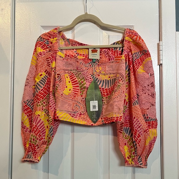 FARM Rio Dotted Bananas Blouse - Picture 9 of 10